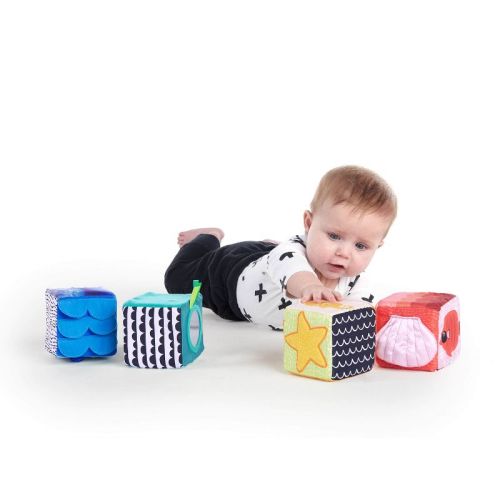 Baby Einstein Explore & Discover Soft Blocks Toys - 4ct