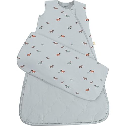 GUNAMUNA Sleep Sacks for Babies Toddlers and Newborns, Easy Changing Diaper Zipper, Cozy, 2.5 TOG
