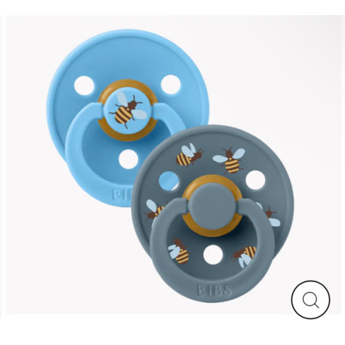 BIBS USA STUDIO Colour 2 pack Bumblebee - Breeze/Petrol