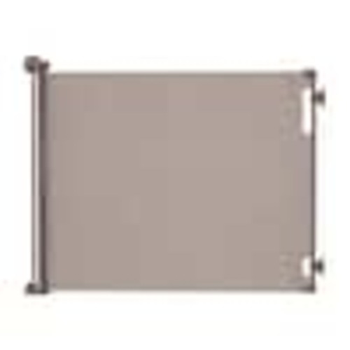 Perma Child Safety 71 in. W x 33 in. H Indoor/Outdoor Retractable Baby Gate Brown 3120