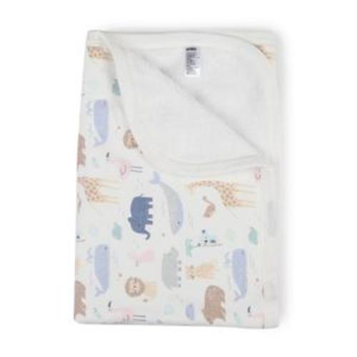 Jersey Plush Blanket - Animals