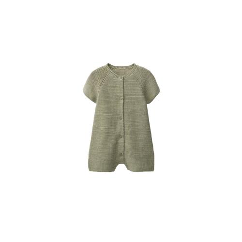 PEARL KNIT SHORT JUMPSUIT - Khaki | ZARA United States