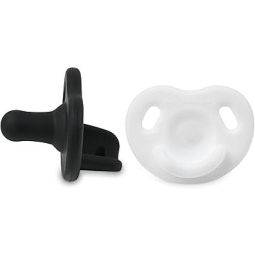 Pacifier – Soft Silicone – 0-36 Months – BPA Free – Natural Latch – Lightweight, Dishwasher Safe – for Newborns, Infants, Toddlers