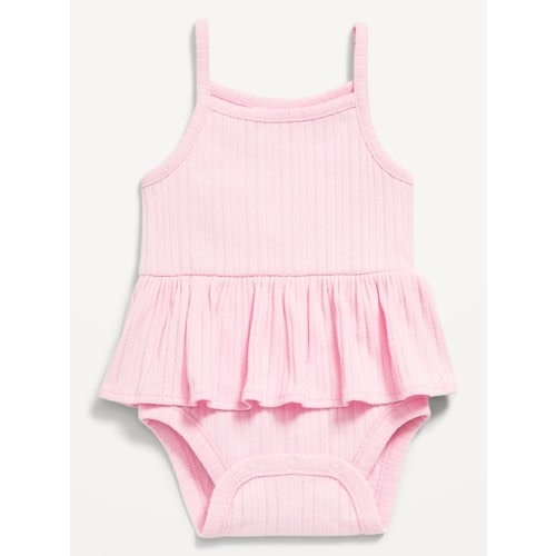 Sleeveless Peplum Bodysuit for Baby