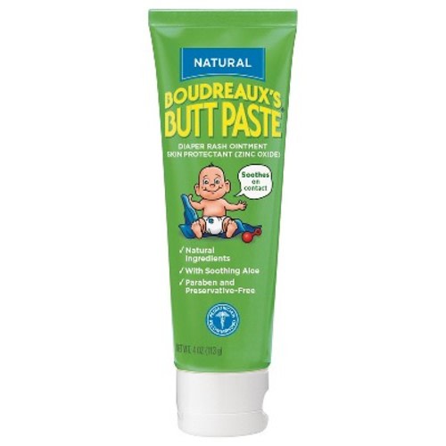 Boudreaux's Paste (Natural) Diaper Rash Cream - 4oz