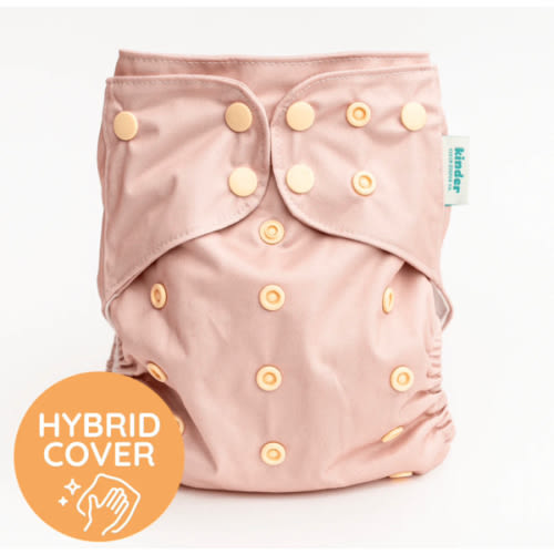 Color: Cream • Essentials Hybrid Wipeable Diaper Cover