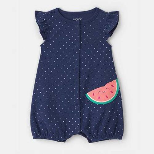 Baby Girl Carter's Watermelon Print Romper