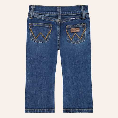 Wrangler Infant & Toddler Boys' Small Town Medium Wash Western Jeans | Cavender's