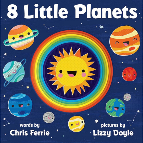 8 Little Planets: A Solar System Book for Kids with Unique Planet Cutouts