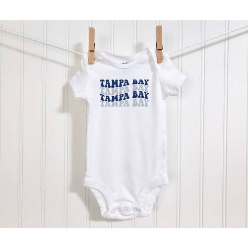 Tampa Bay Hockey Baby Onesie® Tampa Bay Hockey Infant Bodysuit Tampa Bay Hockey Fan Baby Shower Gift Hockey Onesie® for Newborn
