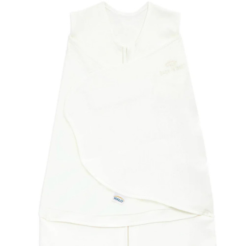 Cream Cotton Baby Swaddle - Newborn | HALO