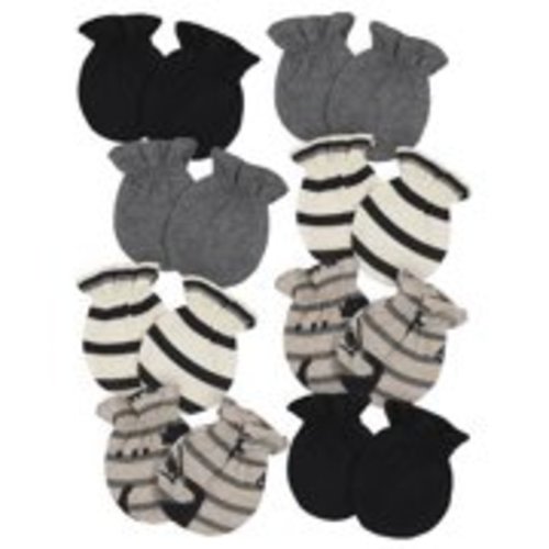 Gerber Baby Boy Organic Mittens, 8-Pack