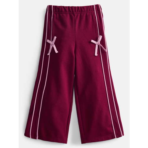 Wonder Nation Toddler Girls Track Pants with Bows, Sizes 18M-5T