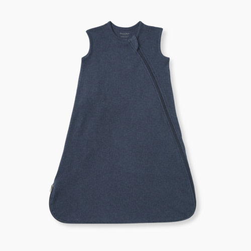 Burt's Bees Baby Organic Lightweight Beekeeper Wearable Blanket - Navy Solid, Medium
