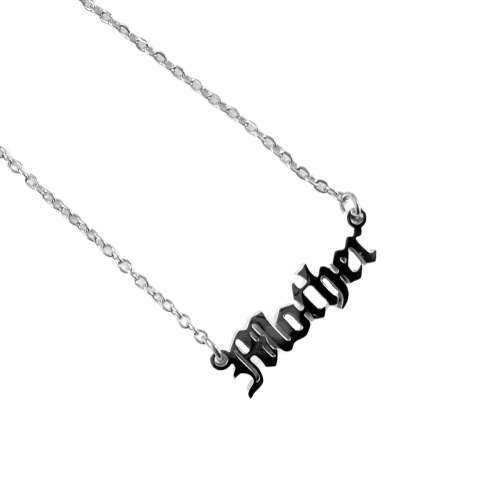 Mother Necklace in Silver – Witching Hour Baby
