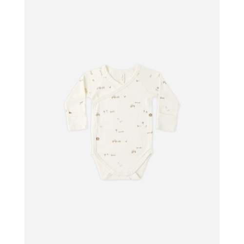 Side Snap Bodysuit Farm: NB