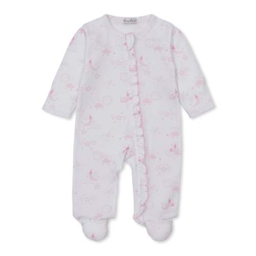 Nightfall Pink Zip Footie