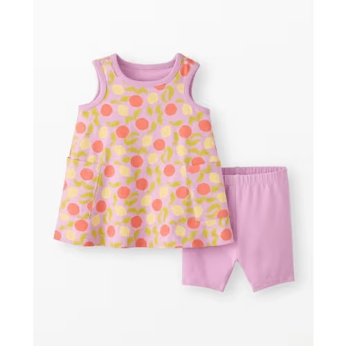 Baby Sleeveless Pocket Dress & Shorts Set | Hanna Andersson