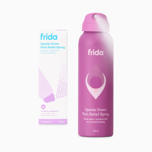 Frida Mom Upside Down Pain Relief Spray Hospital Strength for Instant Relief and Healing - 3.5 oz