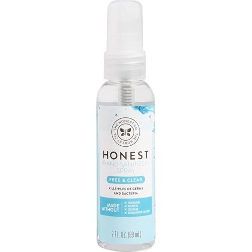 The Honest Company Hand Sanitizer Spray, Fragrance-Free, 2 fl oz