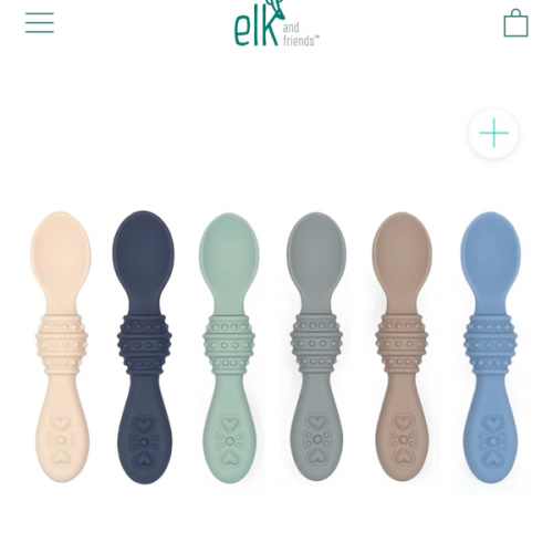 Baby Silicone Spoons | First Stage Infant Spoons