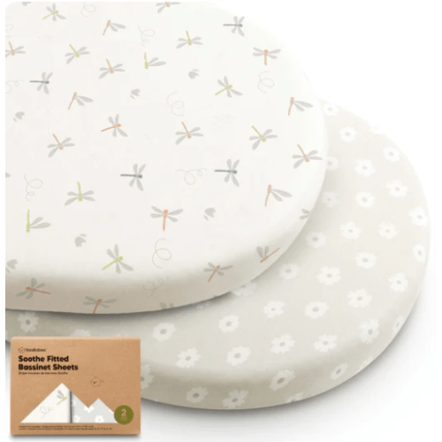 2-Pack Soothe Fitted Bassinet Sheets