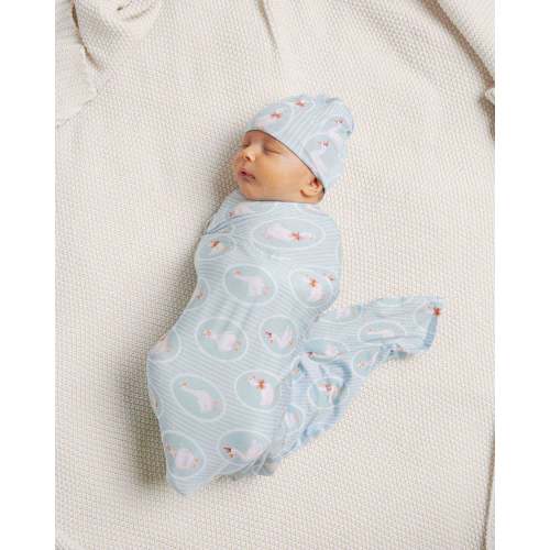 Goose on the Loose Swaddle & Beanie Set