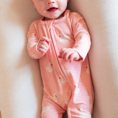 Infant Romper in Ivy