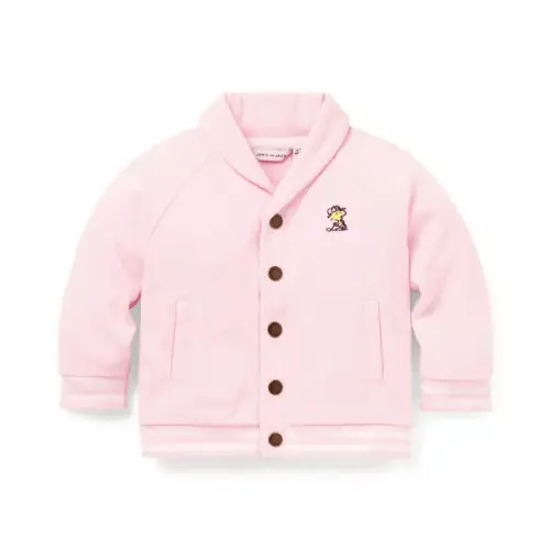 Baby Light Pink PEANUTS™ Woodstock Golf Baby Cardigan by Janie and Jack