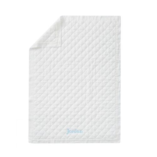 European Linen Baby Quilt | Pottery Barn Kids