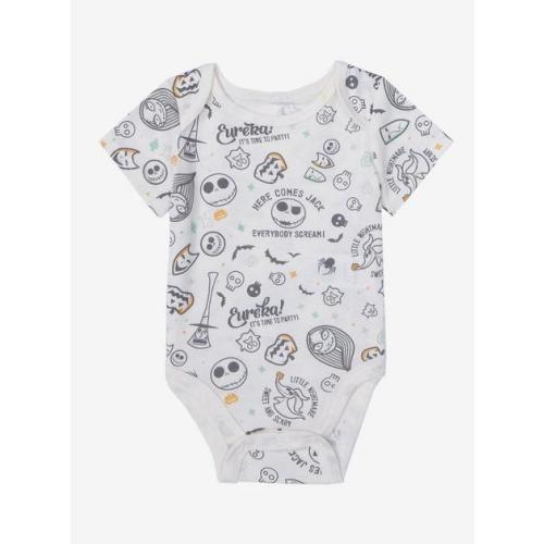 Disney The Nightmare Before Christmas Icons Allover Print Infant One-Piece - BoxLunch Exclusive