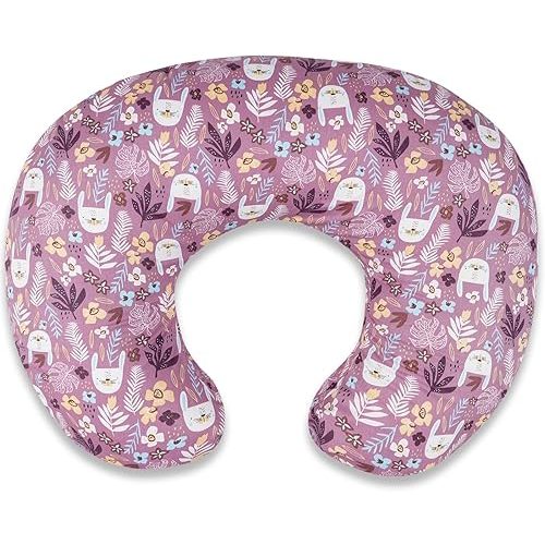Nursing Pillow & Breastfeeding Pillow – Ergonomic C-Shape for Breastfeeding & Bottle Feeding, Standard Size Breathable with Washable Cover, Hypoallergenic,Tummy Time & Sitting Support (0-12Months)