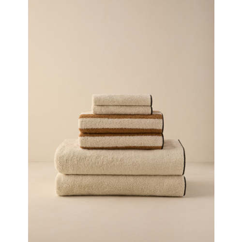 Enzo Organic Cotton Towel Mixed Set Color:
Ivory Matcha Mix