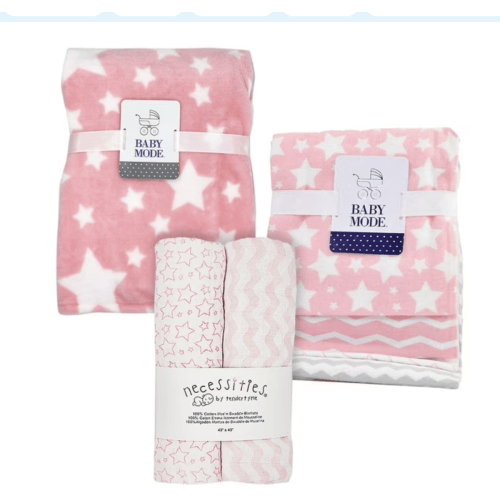 Baby Mode 7 Piece Baby Blanket Bundle, Choose Color - Samsclub.com