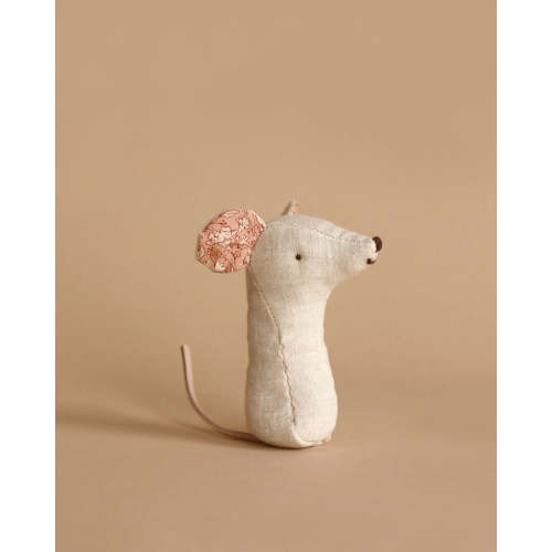 Maileg Lullaby Friend Rattles, Mouse - Nature– Odin Parker