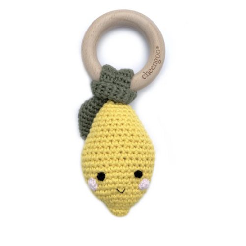 Lemon Teething Rattle
