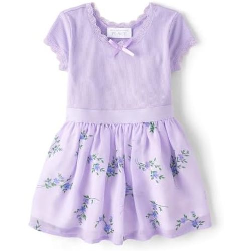 The Children's Place,and Toddler Short Sleeve Dressy Dress