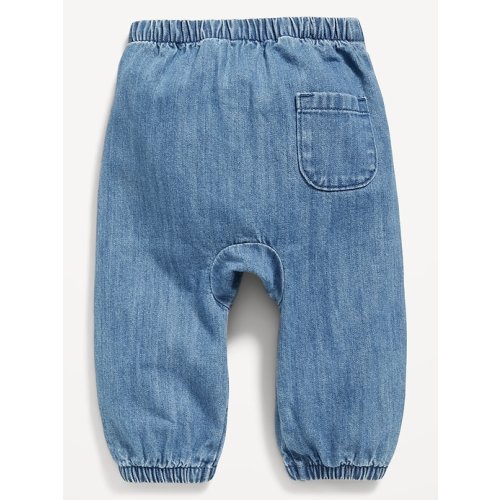 Pull-On Chambray Pants for Baby | Old Navy 6-12 M