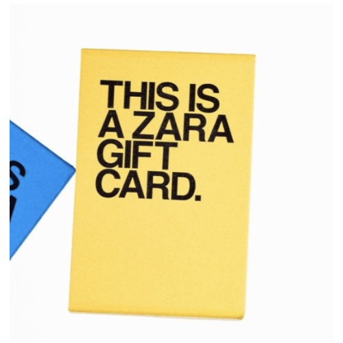 Gift Card | Help | ZARA United States