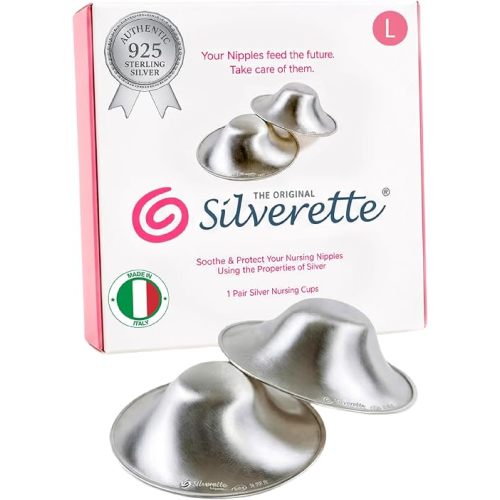 Silverette Nursing Cups, Postpartum Essentials, The Real Silverette, Large