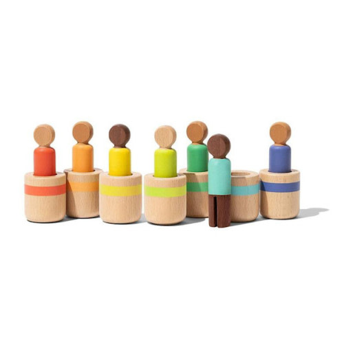 Lovevery Post & Play Peg People