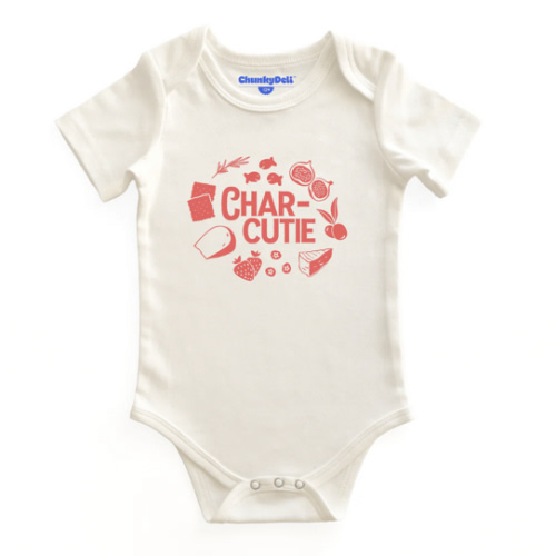 Charcutie Baby Bodysuit | 100% Cotton and Machine Washable – Chunky Deli