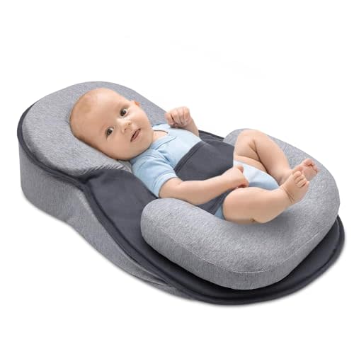Wedge Pillow Wedge Reflux,Lounger Nest Milk Anti-spit Flat Head Prevention Nursing Pillow Feeding Natural Incline Pillow