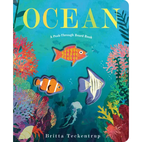 Ocean: A Peek-Through Board Book a book by Britta Teckentrup - Bookshop.org US