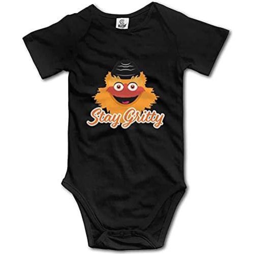 Stay Gritty Short Sleeve Baby Bodysuit Toddler Rompers Onesie for Girls Boys