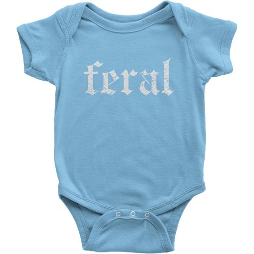 Feral Club Rat Festival Rave EDM Infant One-Piece Bodysuit, Soft Cotton