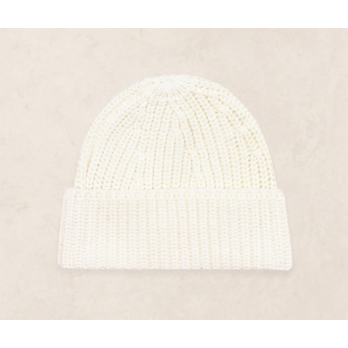 Knit Beanie - Ivory