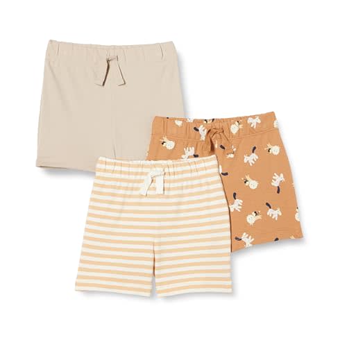 Amazon Essentials Unisex-Baby Cotton Pull-On Shorts