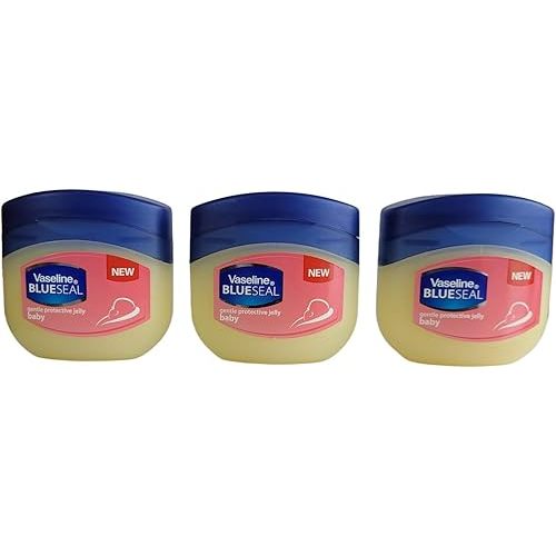 Vaseline for Babies 50ml – Hypoallergenic Protective Jelly – Prevents Diaper Rash – Convenient Travel Size – (3 Pack, each 50 ml)