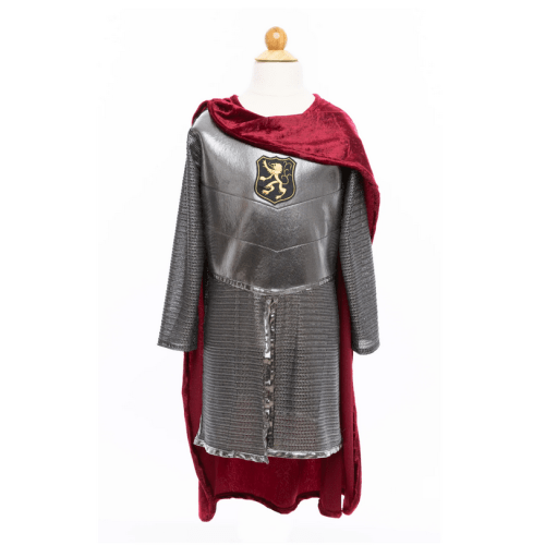 Silver Knight Tunic with Cape